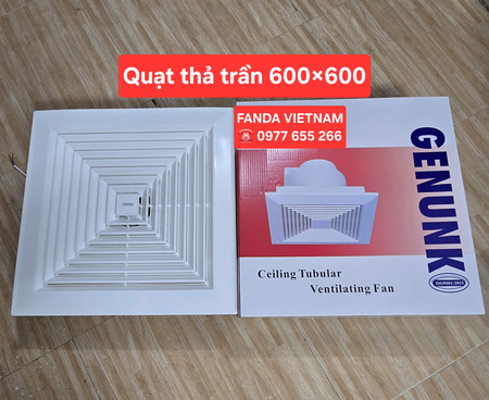 Quạt hút âm trần 600x600
